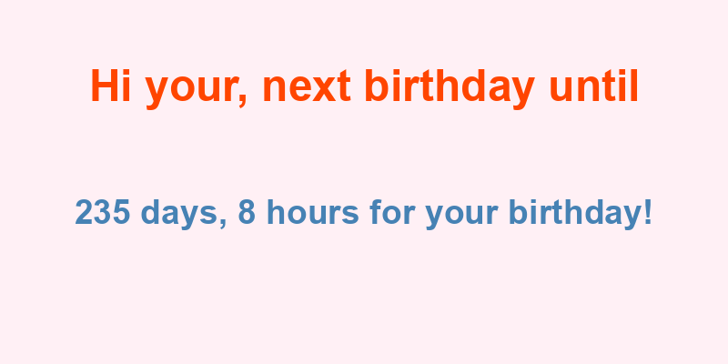 Birthday Card